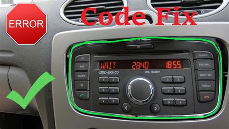 how to get radio code for ford focus 2010