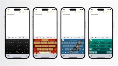 how to get rainbow keyboard on iphone