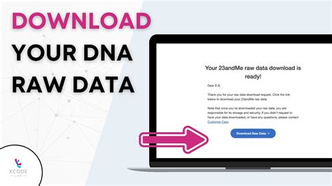 how to get raw data from 23andme