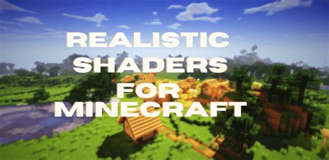 how to get realistic shaders in minecraft pe
