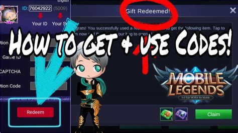 how to get redemption code in mobile legends