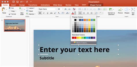 how to get rgb color in powerpoint