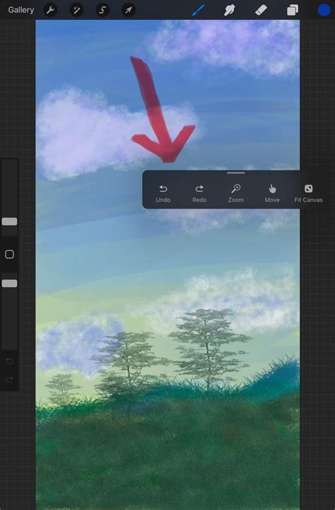 how to get rid of a color in procreate