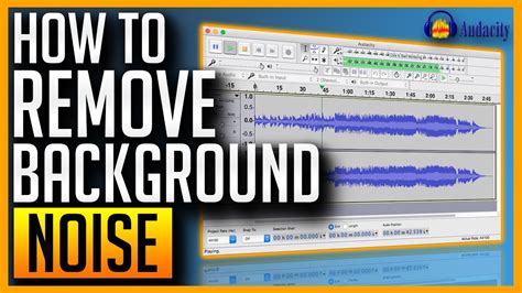 how to get rid of background noise in audio free