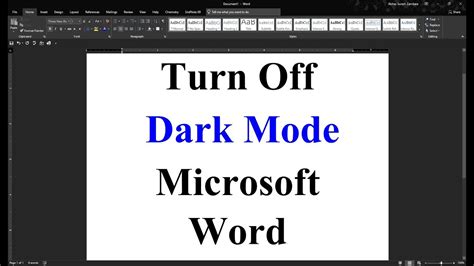 how to get rid of black background in microsoft word