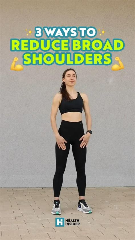 how to get rid of broad shoulders exercises