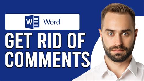 how to get rid of comments on word document when printing