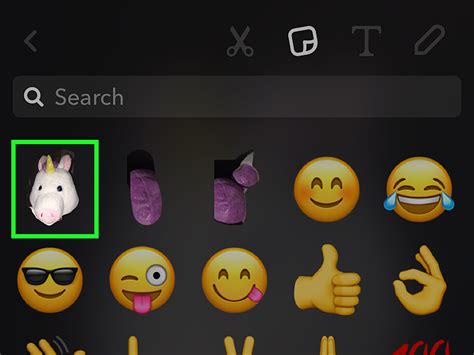 how to get rid of custom stickers on snapchat