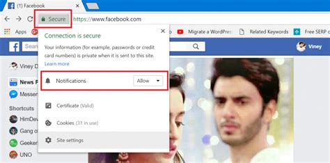 how to get rid of facebook notifications on chrome