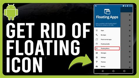 how to get rid of floating apps on android