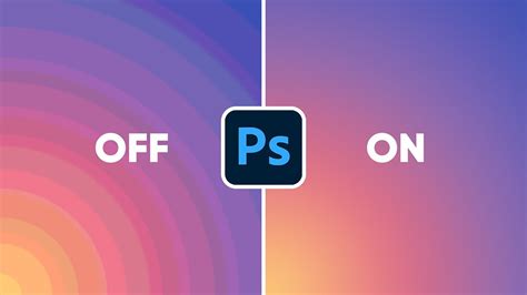 how to get rid of gradient lines in photoshop