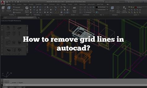 how to get rid of gridlines in viewport autocad