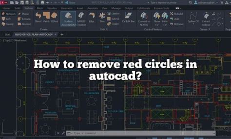 how to get rid of hatch circles in autocad