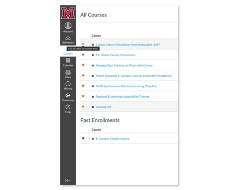 how to get rid of old courses on canvas