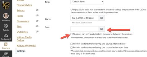 how to get rid of past enrollments on canvas