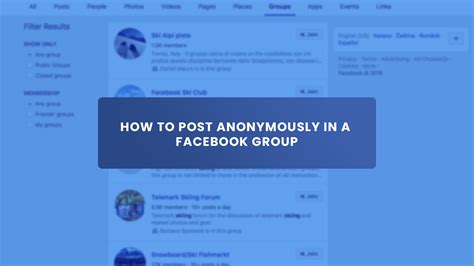 how to get rid of post anonymously on facebook group