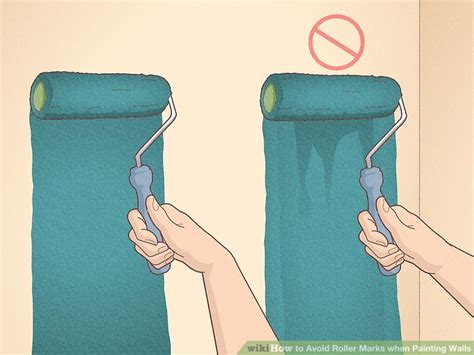 how to get rid of roller marks on painted wall