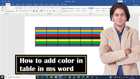 how to get rid of shading in word table