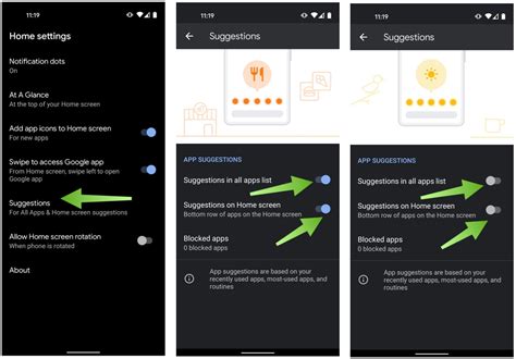 how to get rid of suggested apps on android