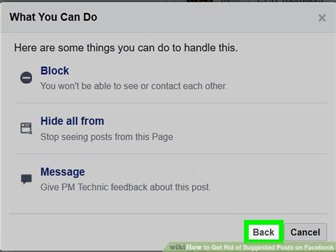 how to get rid of unwanted suggested posts on facebook