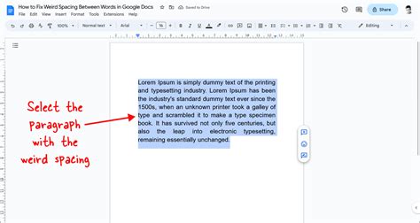 how to get rid of weird paragraph spacing in word