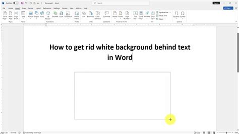 how to get rid of white background on text in powerpoint