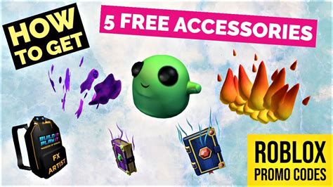 how to get roblox accessories for free