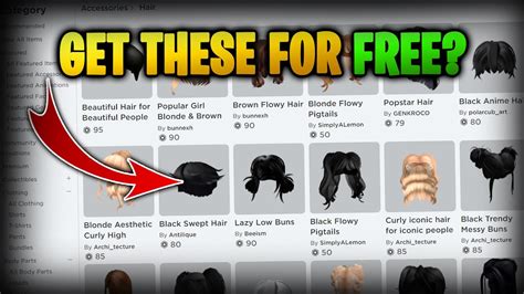 how to get roblox marketplace items for free