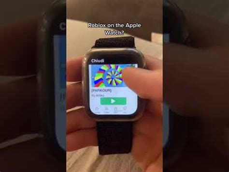 how to get roblox on a apple watch