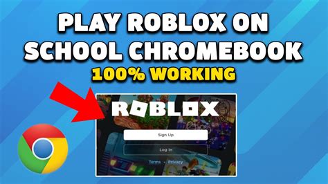 how to get roblox on chromebook school