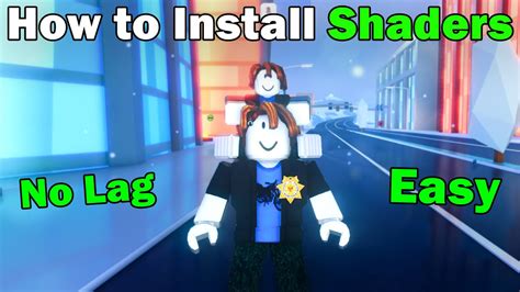 how to get roblox shaders without graphics card