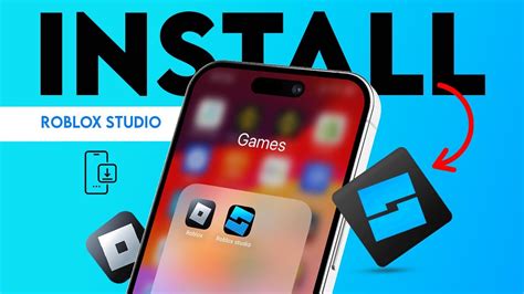 how to get roblox studio on iphone 15