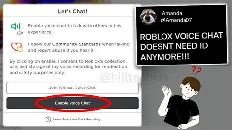 how to get roblox vc without id 2023