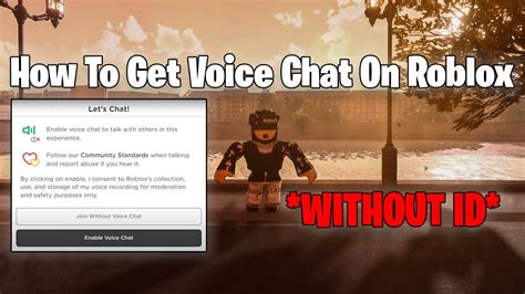 how to get roblox voice chat without id 2024