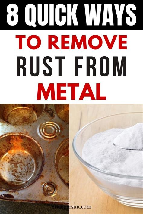 how to get rust of metal tools