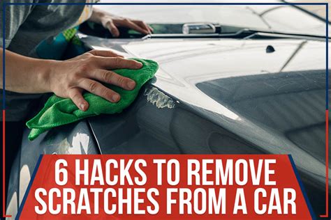 how to get scratches out of hood