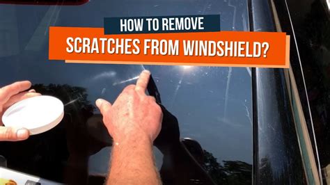 how to get scratches out of screen in car