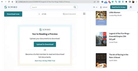 how to get scribd documents for free