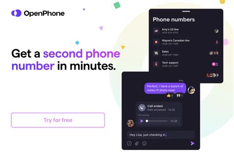 how to get second number on iphone for free