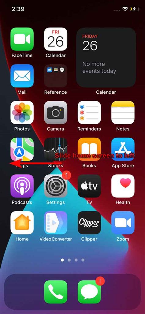 how to get settings icon back on iphone home screen