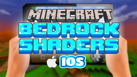 how to get shaders in minecraft bedrock ipad