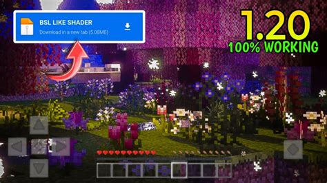 how to get shaders in minecraft mcpe