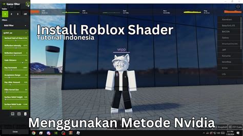 how to get shaders in roblox nvidia