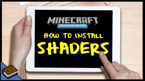 how to get shaders on minecraft ipad