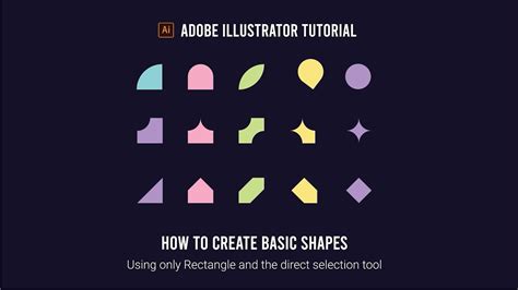 how to get shapes in illustrator