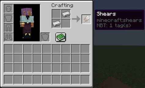 how to get shears in minecraft