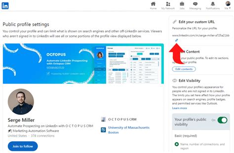 how to get short linkedin profile