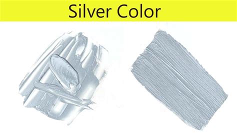 how to get silver colour