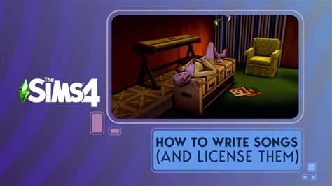 how to get sims to write music
