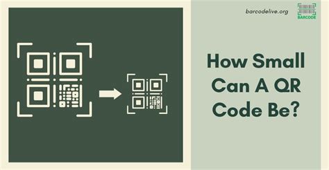 how to get small qr codes